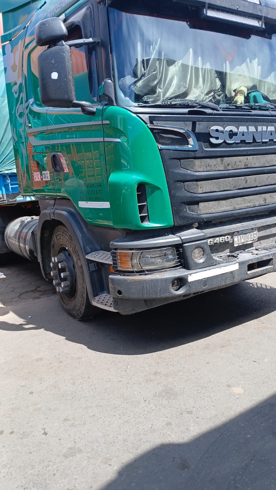 Camión Scania en servicio
